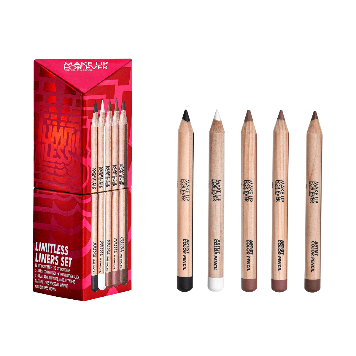 MAKE UP FOR EVER LIMITLESS LINERS SET ($55 VALUE)