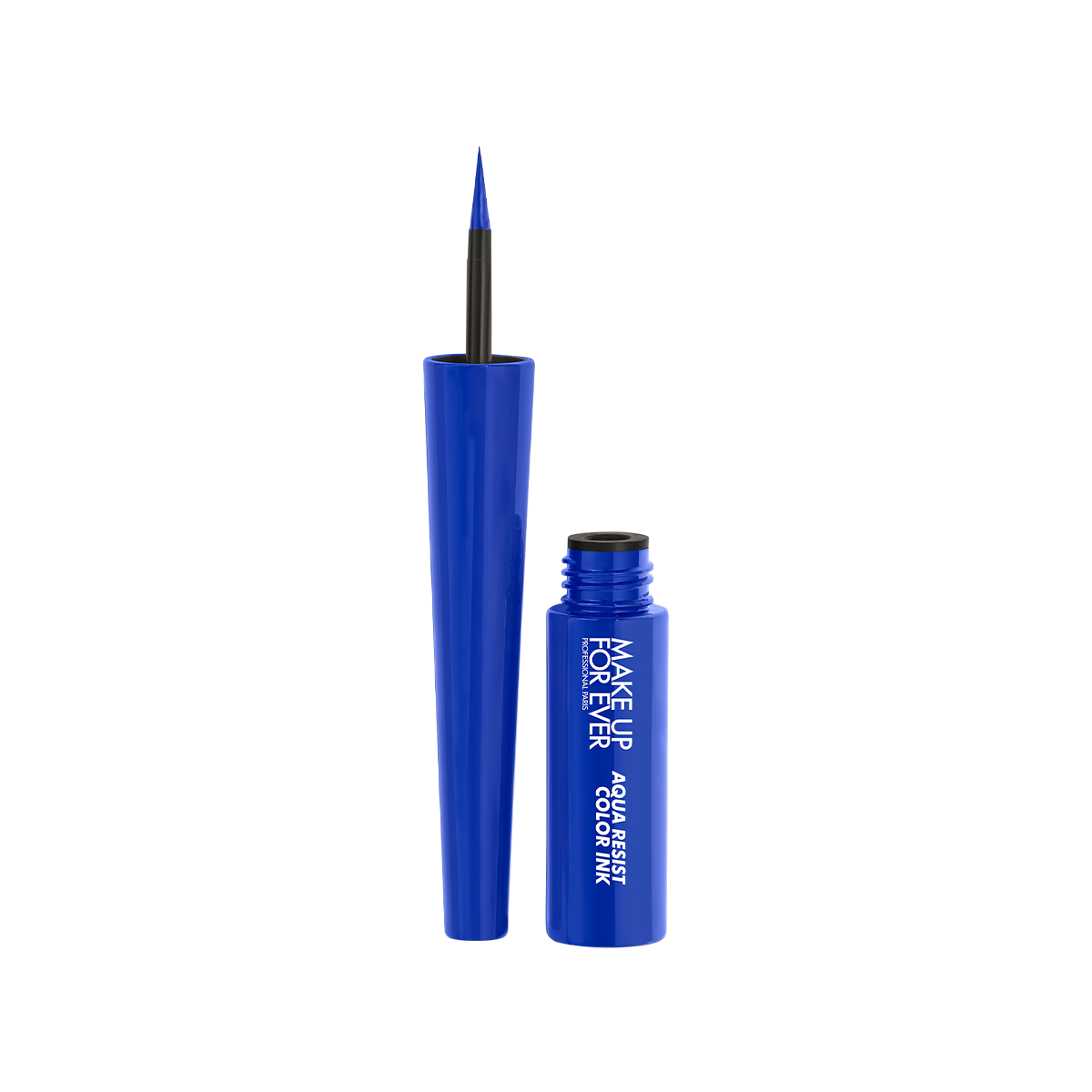 Make Up For Ever Aqua Resist Color Ink Liquid Eyeliner - 14 Matte Cobalt - (Vibrant Cobalt Matte)