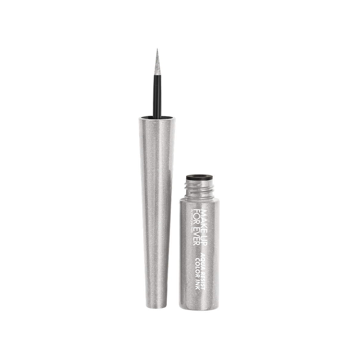Make Up For Ever Aqua Resist Color Ink Liquid Eyeliner - 7 Silver Power - (Metallic Silver)