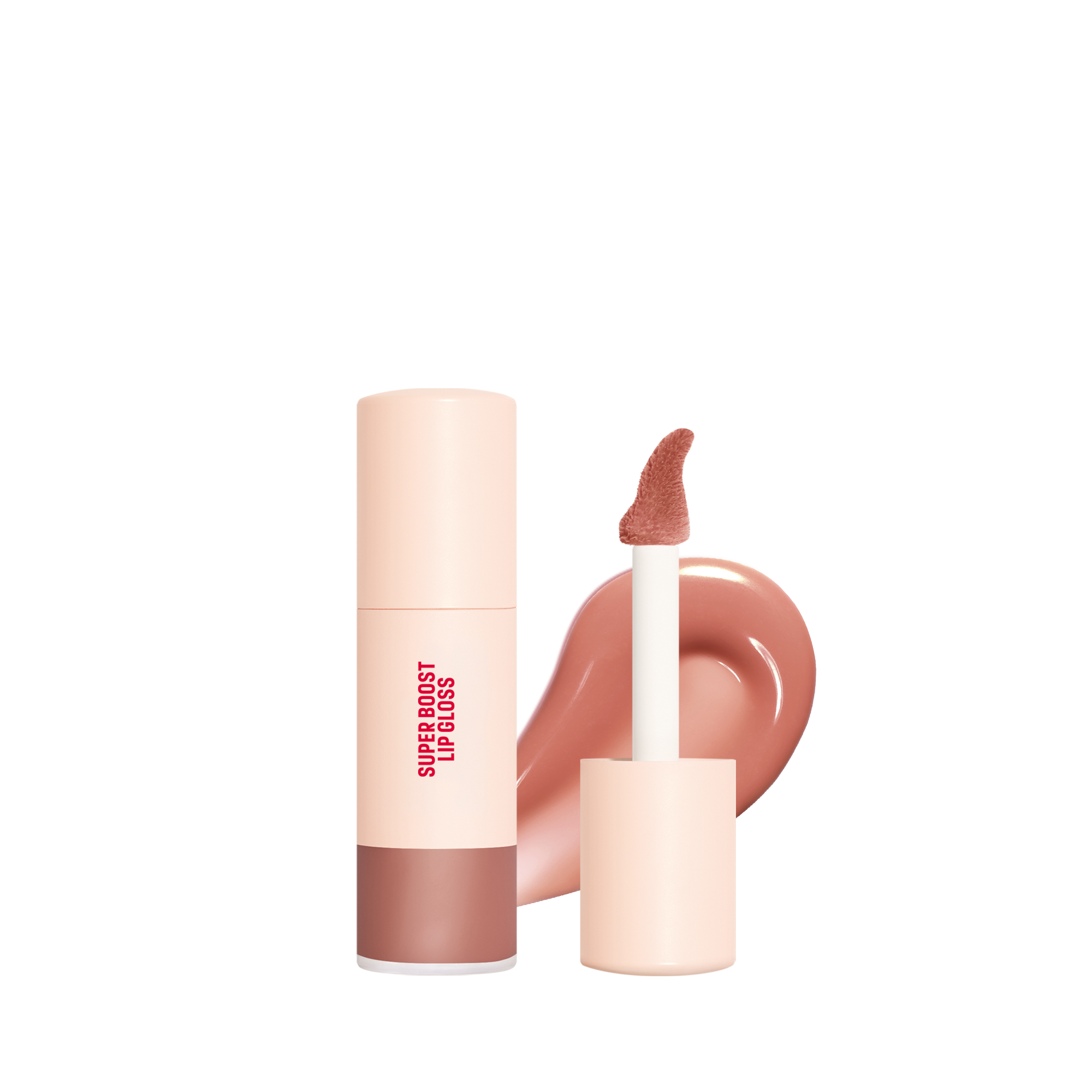 Make Up For Ever Super Boost Moisturizing Plumping Effect Lip Gloss, 0.3 oz. - 06 - Wherever Walnut - Rose