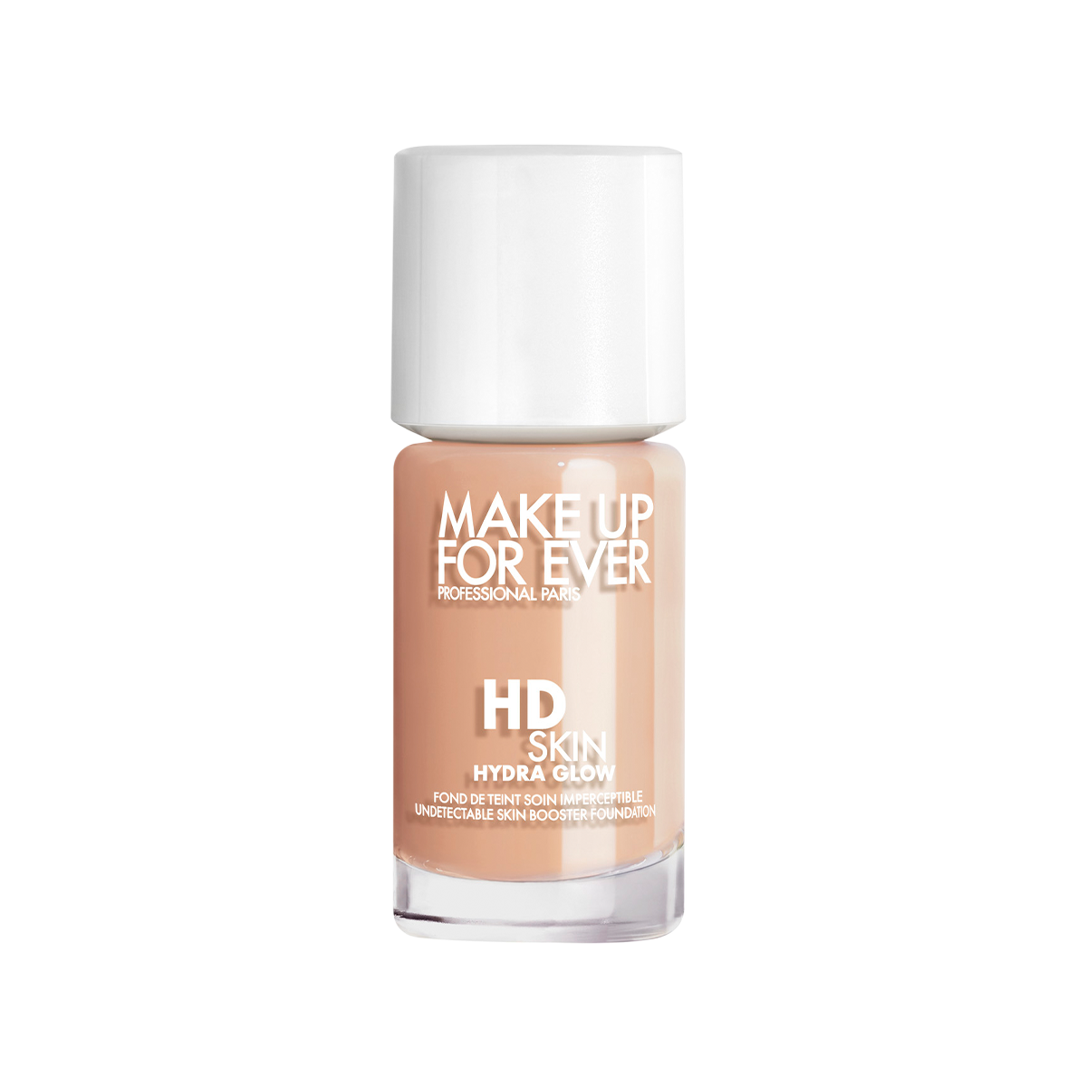 Make Up For Ever Hd Skin Hydra Glow Skincare Foundation With Hyaluronic Acid - 1R12 - Cool Ivory  - For fair to light s