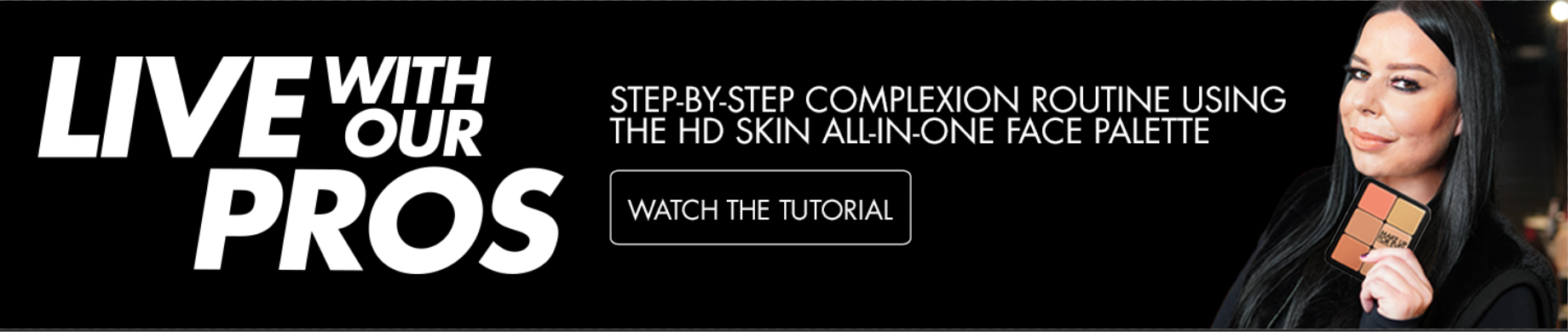 STEP-BY-STEP COMPLEXION ROUTINE USING ONE PALETTE. WATCH THE TUTORIAL