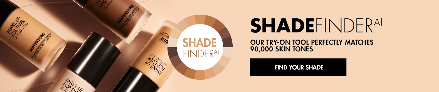 Shade Finder AI - Our try-on tool perfectly matches 90,000 skin tones.